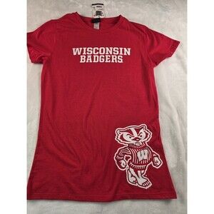 NWT Champion Wisconsin Badgers Men's Large‎ Red T-Shirt